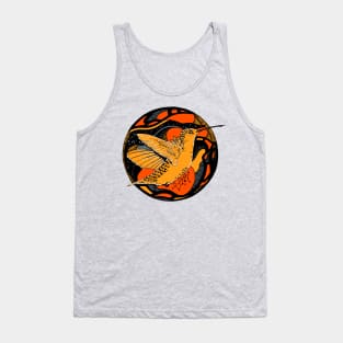 Orangrey Circle of The Hummingbird Tank Top